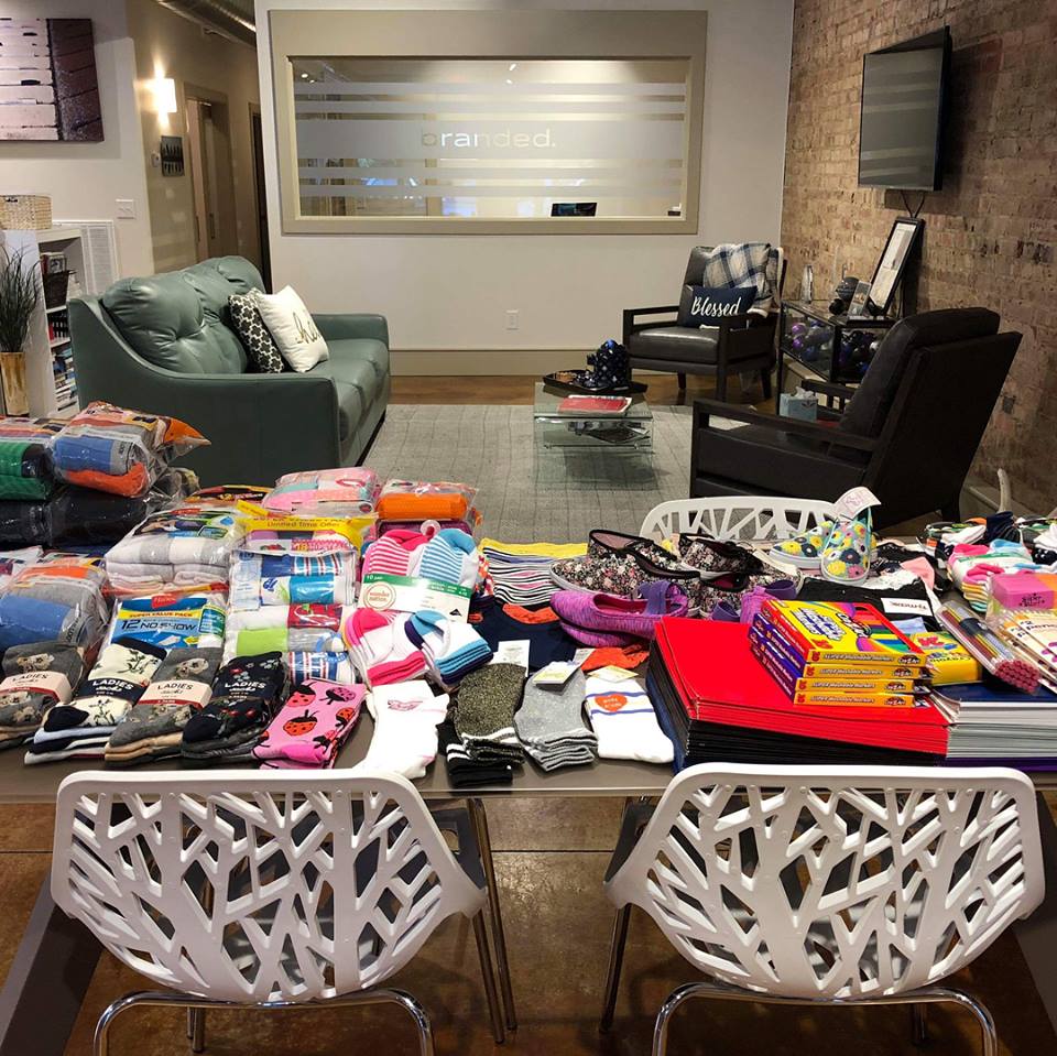 Sending a HUGE thank you to Tara and her staff at Branded for ALL these items! We appreciate your radical generosity. #brandedswag #Kingsport #smiletricities #fostercare #fostercarecloset #adoption @kptchamber
