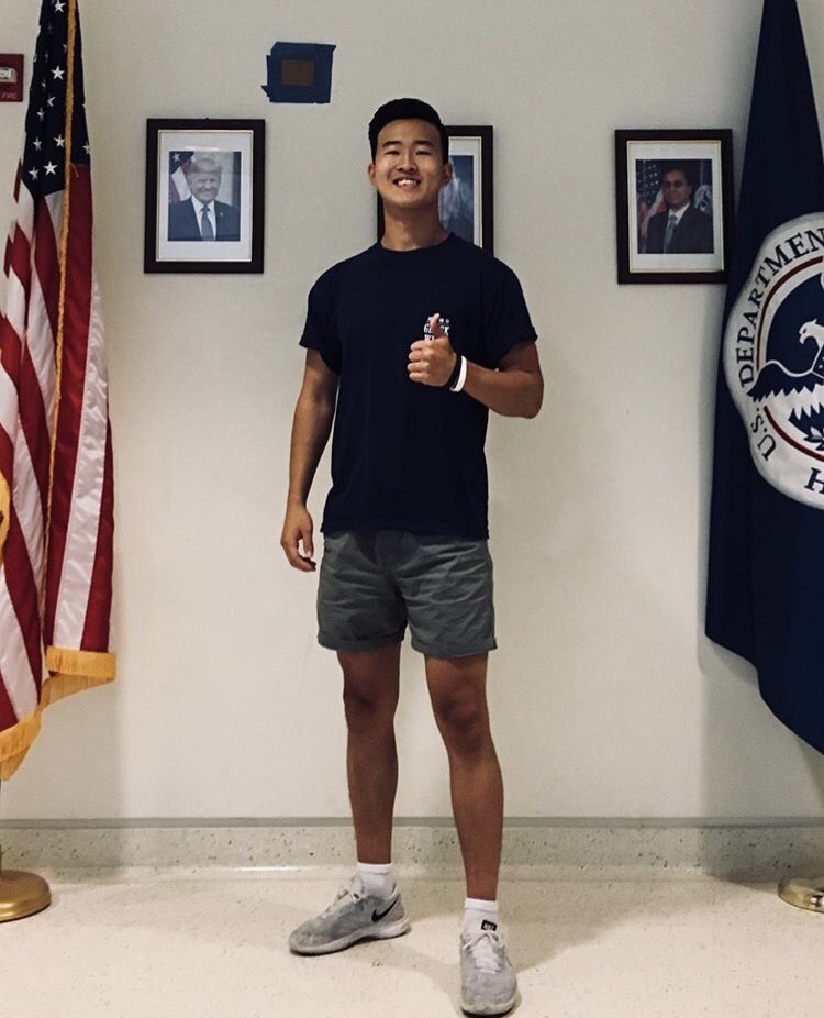 ISUDeltaUpsilon's tweet photo. Wanted to give a huge congratulations to @startractor3 for receiving his green card!! You deserve it brother, USA 🇺🇸#givehimaparkingspace https://t.co/E2ksUex0NU