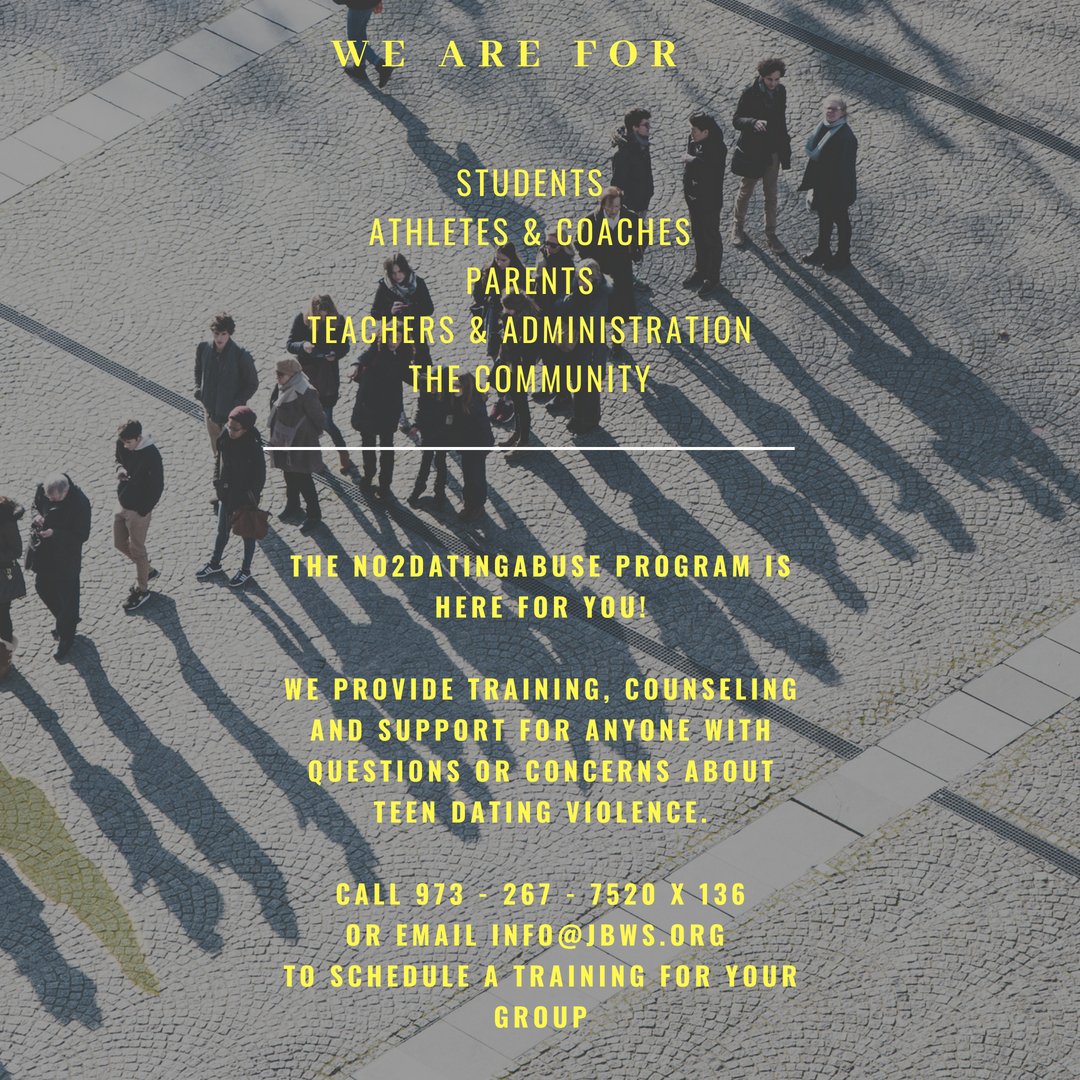 We are here to support anyone with questions or concerns about teen dating violence.