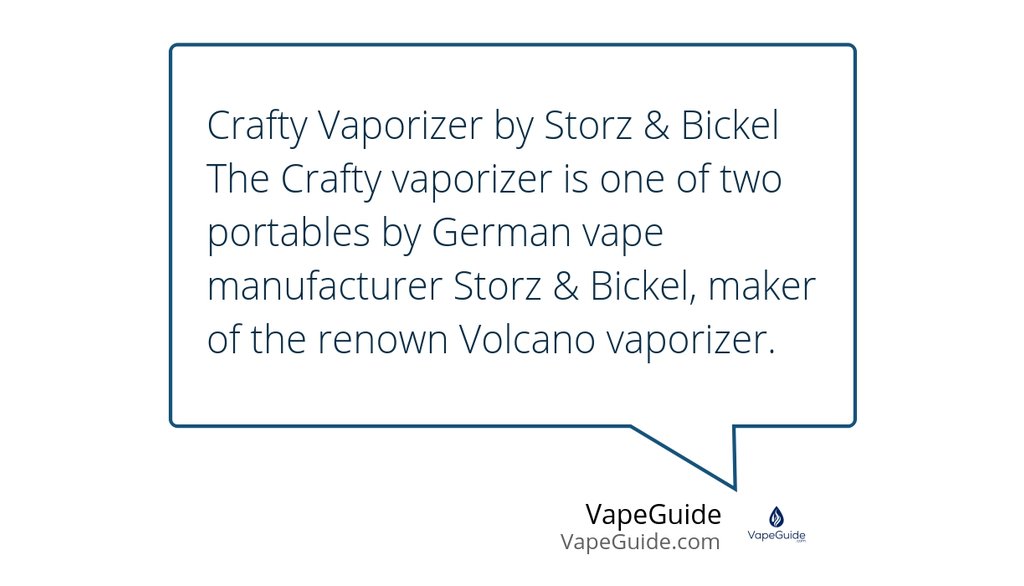 vapeguidedotcom's tweet photo. Crafty Vaporizer Review https://t.co/ZBEBLmcHeA #PortableVaporizers #Vaporizer #StorzBickel #BestPortableVaporizers https://t.co/YadhufEiKd