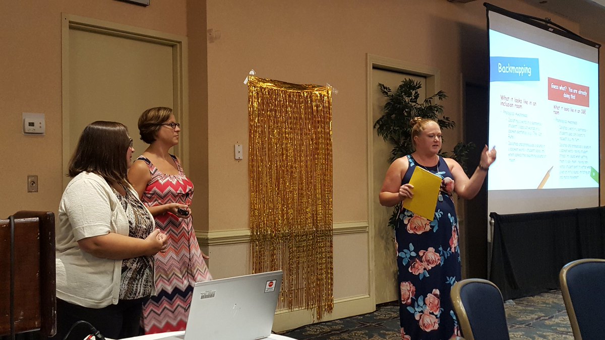 Thank you to these lovely ladies for presenting on the new PreK Progress Report during today's PD <a href="/kestreett/">Katie Streett</a> <a href="/AmyShuss/">Amy Shuss</a> @Mrs_Lanahan_SOE