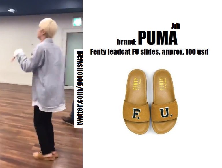 bts puma slides