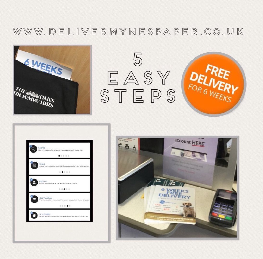 Claire_NewsUK's tweet photo. Looking for a retailer that can deliver in your area? Over 9K retailers in the U.K.🏠📰🚲 head to https://t.co/jXrdRjPzZS to find yours #DMNP https://t.co/CDajICljbK