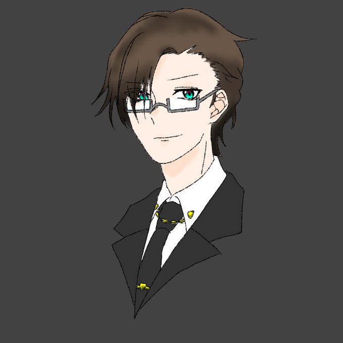 七三分けのtwitterイラスト検索結果