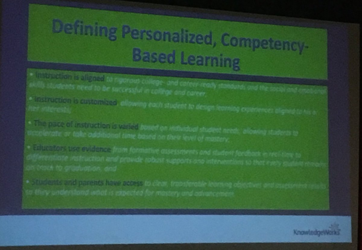 MsVanhala's tweet image. We have already been implementing “prototypes” of #CompetencyBasedLearning in our classrooms - what can we learn from one another about those successes and failures as we move forward on a larger scale? @hilgerl @knowledgeworks @FraserLearning @tecumsehschools
