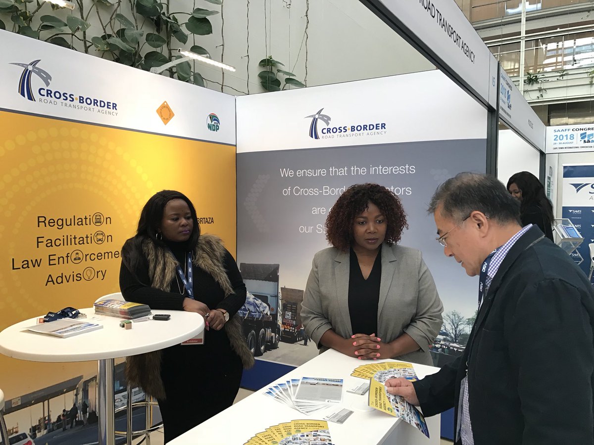CBRTA_ZA's tweet photo. #SAAFF2018 #cbrta_za discussing cross-border impediments and how to resolve them https://t.co/uhZu2l6wrd