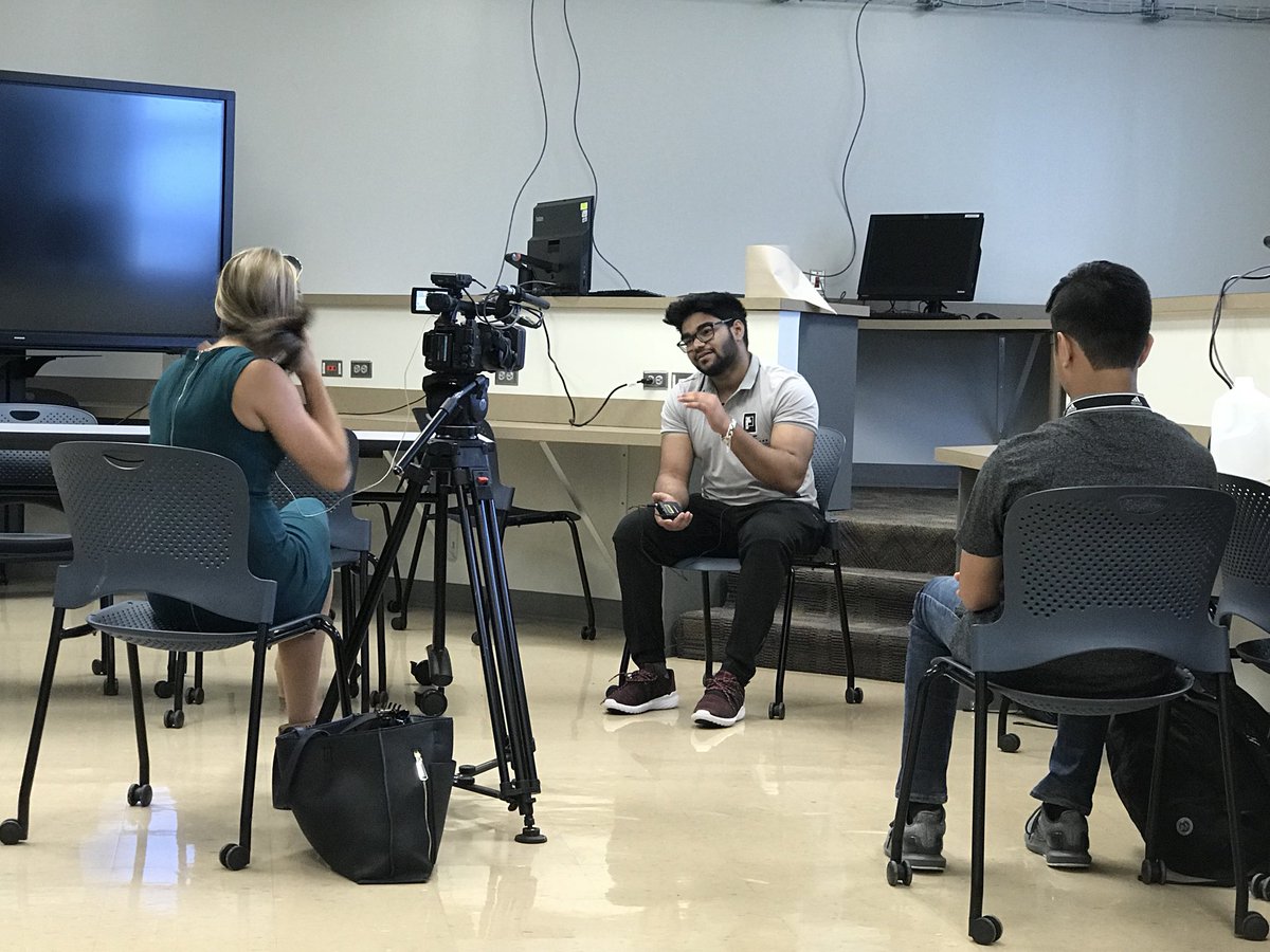 Two of our students—from Bangladesh and India—will be featured on <a href="/wvlt/">wvlt</a> talking about why they love #OakRidge. Watch here for more details.