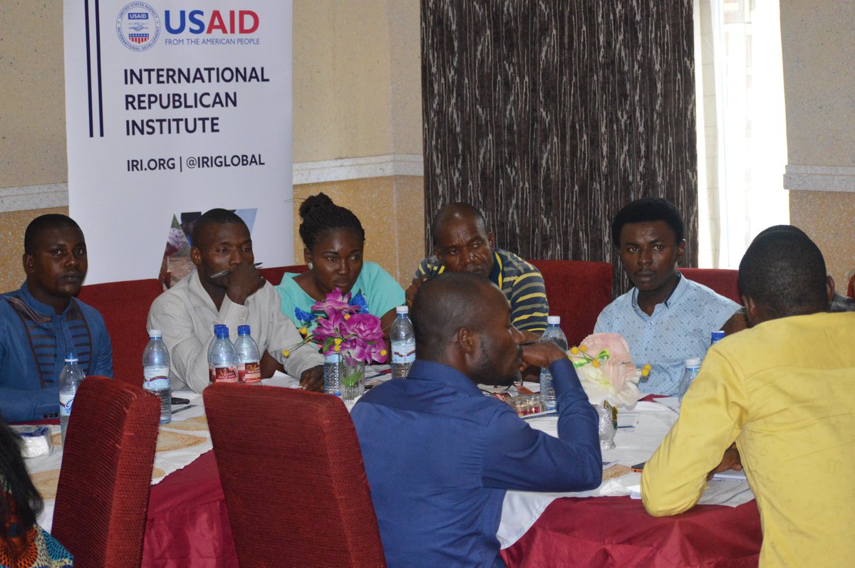 SundayAlao's tweet photo. Happening Now: Participants of @IRI_Africa Young Political Party Leaders Academy in #Ebonyi developing Membership Development Strategy for @OfficialPDPNig & @OfficialAPCNg in group sessions on Day 2 of their training program. #ResponsiveGovernanceNG #Train2Lead #Train2Transform https://t.co/yR757QfjwL