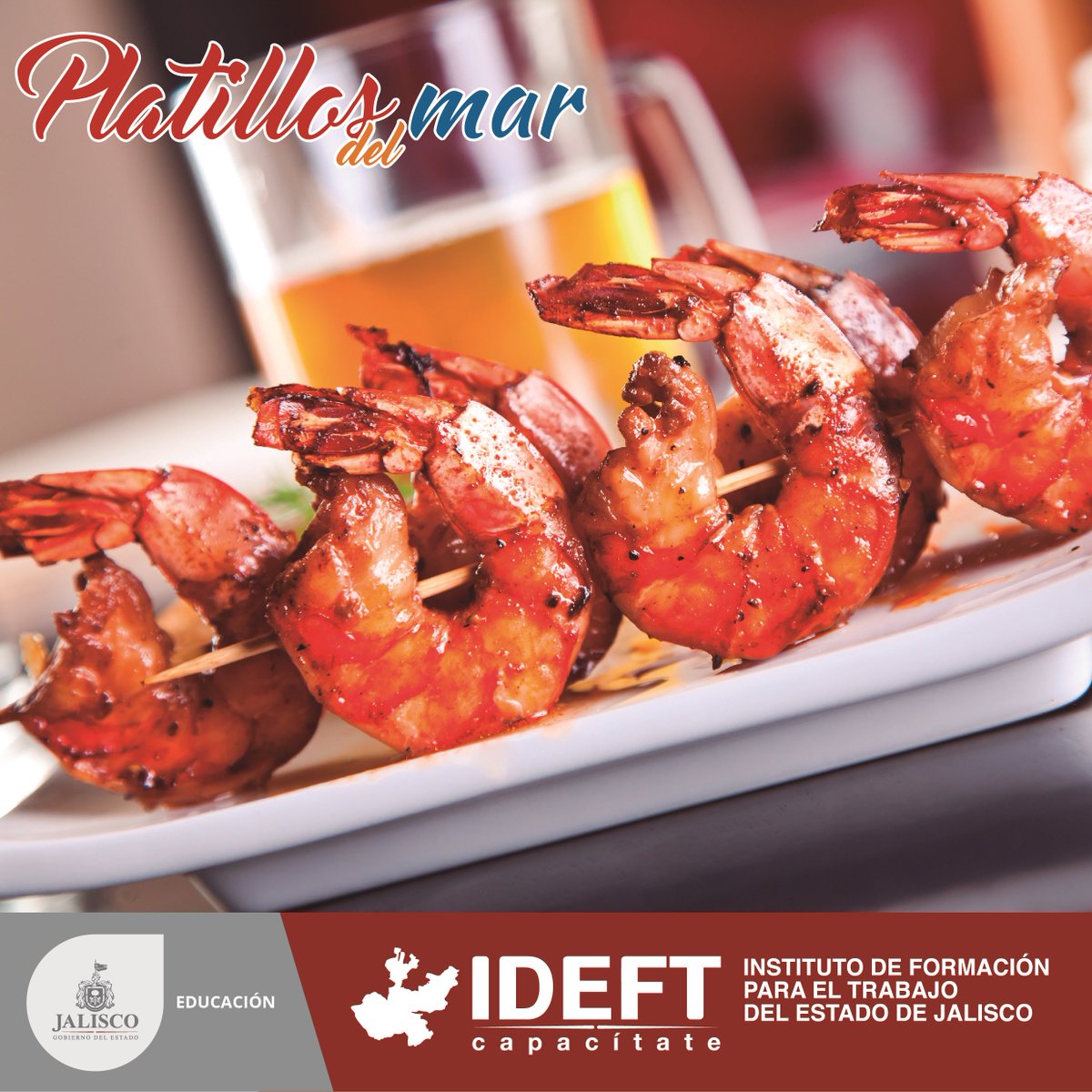 IdeftArandas's tweet image. Curso: Platillos de Mar
Día del curso: Jueves
Duración: 50 horas
Horario del curso: 4:00 pm a 8:00 pm
Fecha limite de inscripción: 18 de Septiembre
No te quedes fuera!!!