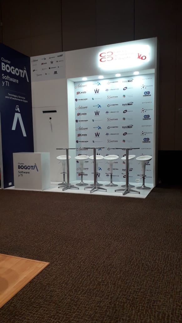 darioamendezc's tweet photo. @TanqueTic y #Cluster de software &amp; Ti en ANDICOM 2018 https://t.co/scxmlPWfH6