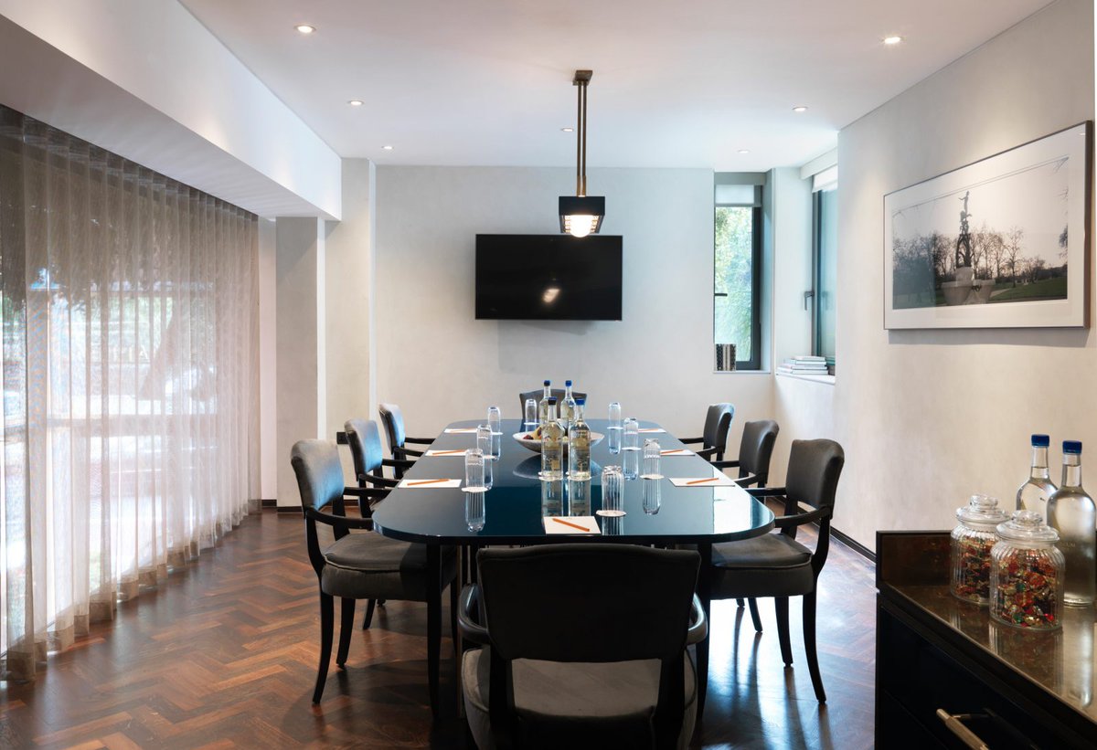 Need an impressive space to host your next board meeting or pitch to some potential investors? The Green Park Room <a href="/TheAthenaeum/">The Athenaeum Hotel & Residences</a> is just about as chic and luxurious a space as you're likely to find. Check it out here: bit.ly/2MFcI8E.