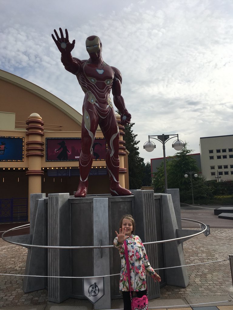 #studiohero  <a href="/disneylandparis/">Disneyland Paris</a> IRON GIRL