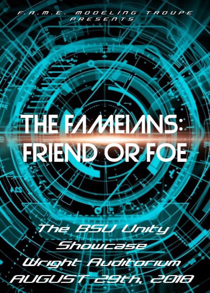 Today is the day we’ve all been waiting for 🤗

<a href="/ecu_bsu/">Black Student Union</a> Presents: 
Unity Showcase 🚨TODAY🚨
TIME: 
Doors open at 6:30pm
Show starts at 7:00pm

Location: Wright Auditorium

<a href="/diamondprod_/">Diamond Productions</a>  <a href="/LTA_ET/">LTA_EpsilonTheta</a>   <a href="/ECUFAMEModeling/">💜ECU F.A.M.E Modeling💚</a>
