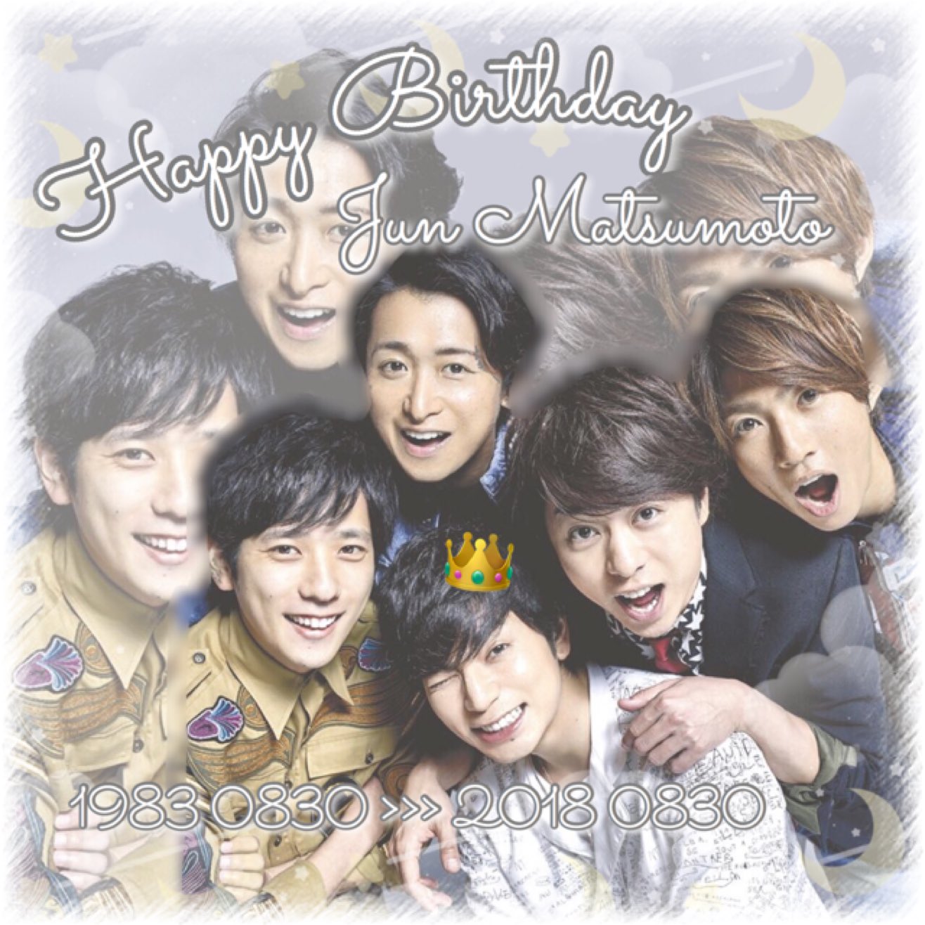      Happy Birthday       Jun Matsumoto 