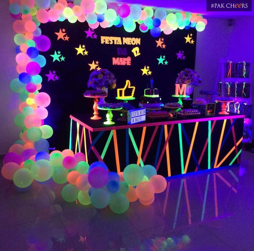 Coolest Neon lights party decor Pak ...