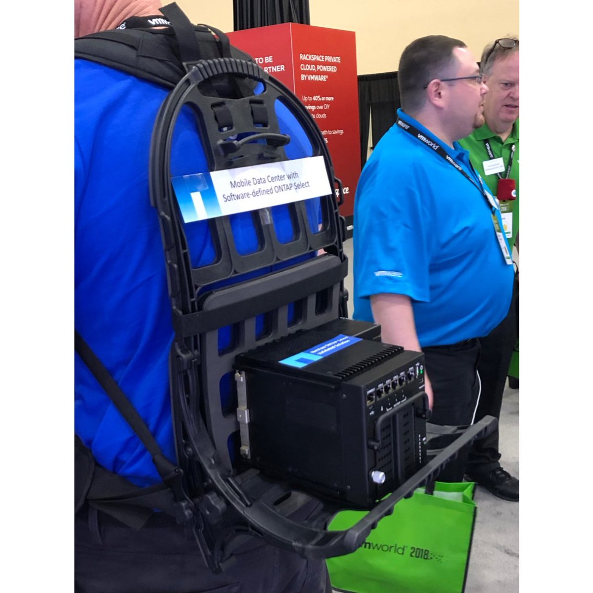 NeeladriReddy's tweet image. #ONTAPSelect continues to be our fast growing platform, A massive opportunity for advanced data management solutions at the edge &amp;gt; $1B, high CAGR, addressable market. #ONTAP sighting at VMWorld!!!