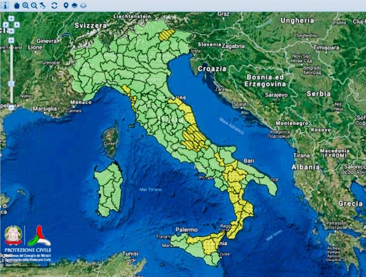 Bollettino di allerta e criticità