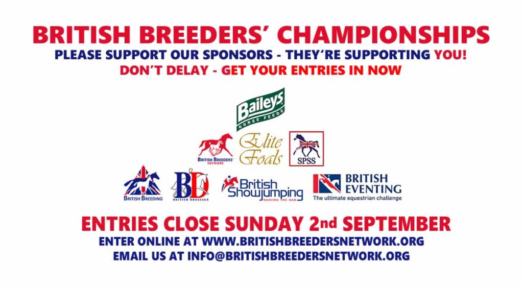 4 Days Before Entries Close - Enter Now! - britishbreedersnetwork.org/4-days-entries…