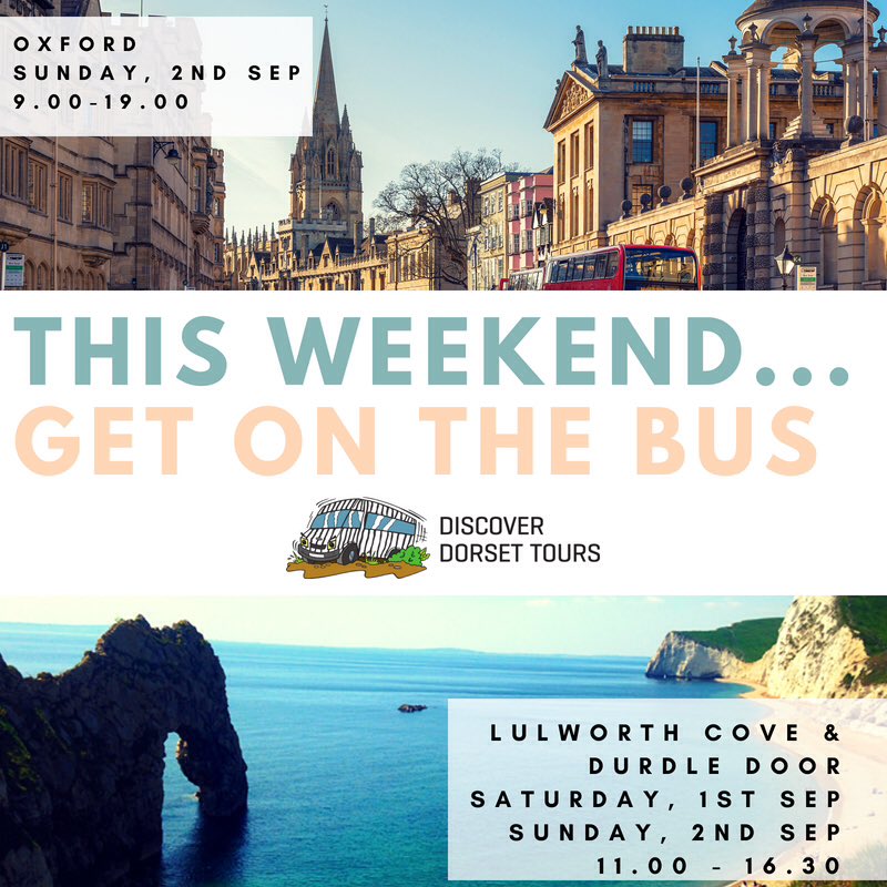 Book your ticket for this weekend discoverdorset.co.uk/lulworth-cove-…