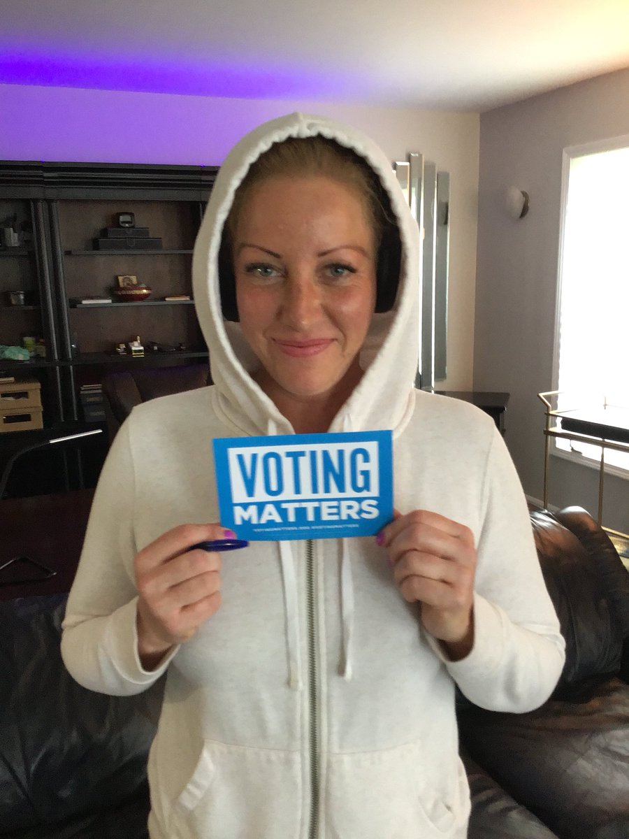 PAllenPTP's tweet photo. Rock Star Diva! As I walked to door of this rural resident’s home “Livin’ My Life like it’s Golden” was on Blast! Miss Diva signed CTV card &amp; promised to vote. As I was leaving “24K Magic” was on Blast! Both songs got me thru the rest of my day.#MI11 #BlueWave #TakeBackTheHouse https://t.co/rmsUm6GTF2