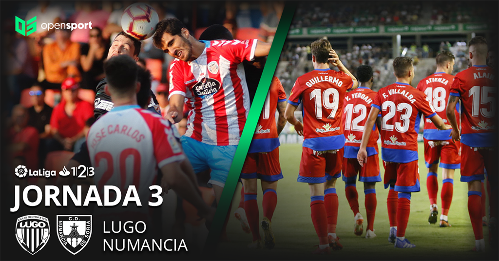 opensport_'s tweet image. Partido de ⚽ CD Lugo - CD Numancia en directo en Opensport este sábado 1 de septiembre.
🕙 16:00
🏟️ Estadio Ángel Carro
🖥️ opensport.es
#LugoNumancia #LaLiga123 #opensport