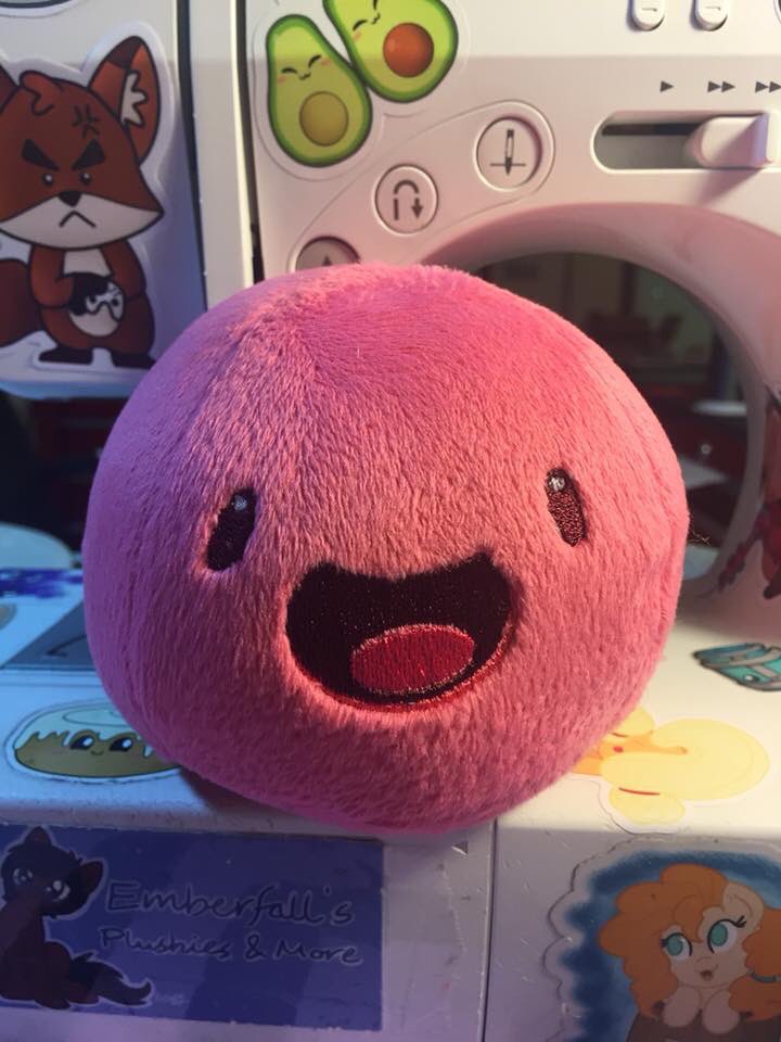 emberfallplush's tweet image. Another slimey slime done :3 #slime #slimerancher #pinkslime #slimeplush #pink #plush #plushie #plushtoy #plushies #plushy #finishedplushies #emberfall
