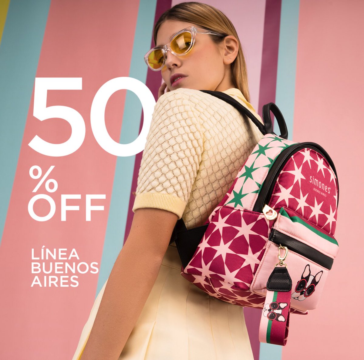 #HOY ¡No te pierdas un 50% off en toda la línea #SimonesBsAs! ⭐️ Exclusivo Online ⭐️ Shop Now 👉🏼 simones.com.ar