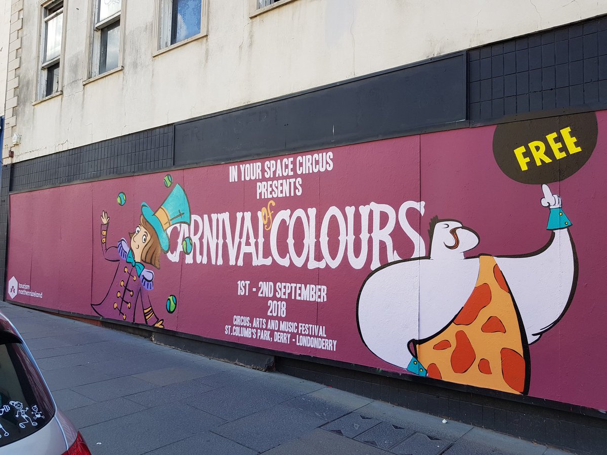 Good news! We'll be at @ColoursCarnival this weekend delivering some awesome street art workshops! Check it out and get yourself booked in there's very limited places and it's only a few quid
 bookwhen.com/inyourspacecir… pic.x.com/vTxNGUjGkQ
#carnivalofcolours #streetart #uvarts