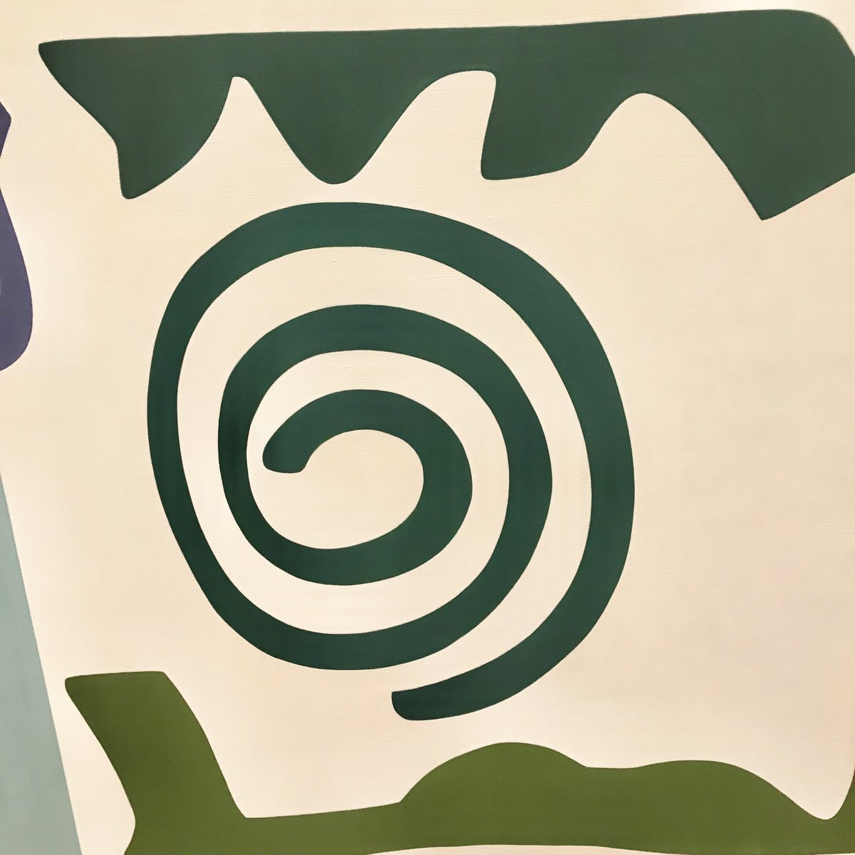 Shirley Jaffe created “Hop and Skip” (1987) when she was 64 years old. Its dancing geometric forms mark her departure from the loose gestural abstraction of her early work. Now on view in #TheLongRunMoMA