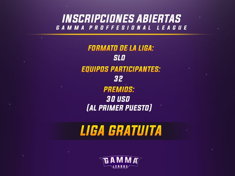 Chicos queremos invitarlos y a la vez que nos ayuden con 25rt para participar en la <a href="/GammaPro_League/">Gamma Pro League</a> 
Devolvemos rt😉
@PhantomsCR_ <a href="/Hakuna_Gaming/">RIP</a> 
@ClashLand_Ar @DarkfightGT_ <a href="/BadgerEsportsGG/">Badger eSports</a> @VykingsClub