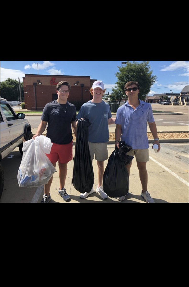 Get Swept Up! We had over 50 brothers help clean the streets of Starkville, MS.  Thanks to all who participated!