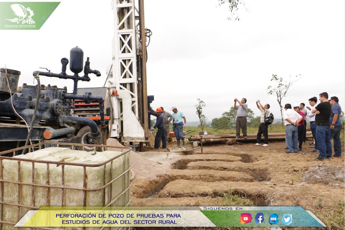 GADMLOSBANCOS's tweet photo. Estudios de Agua Área Rural continúan, REGIONAL ESTE comprende San Pedro, San Bernabé, Río Salazar. Se contempla la captación de agua en río y pozo profundo, el presente estudio arrojará los resultados de calidad de agua, viabilidad y el tipo de tratamiento que se deberá aplicar. https://t.co/5CSWNAR4dF