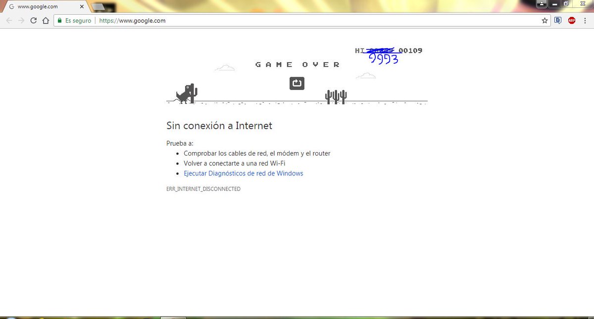 ilonkaChile's tweet photo. #TeConIlonka intentando superar a @ilonqueen en dino chrome :"v https://t.co/SQN8GBzEri