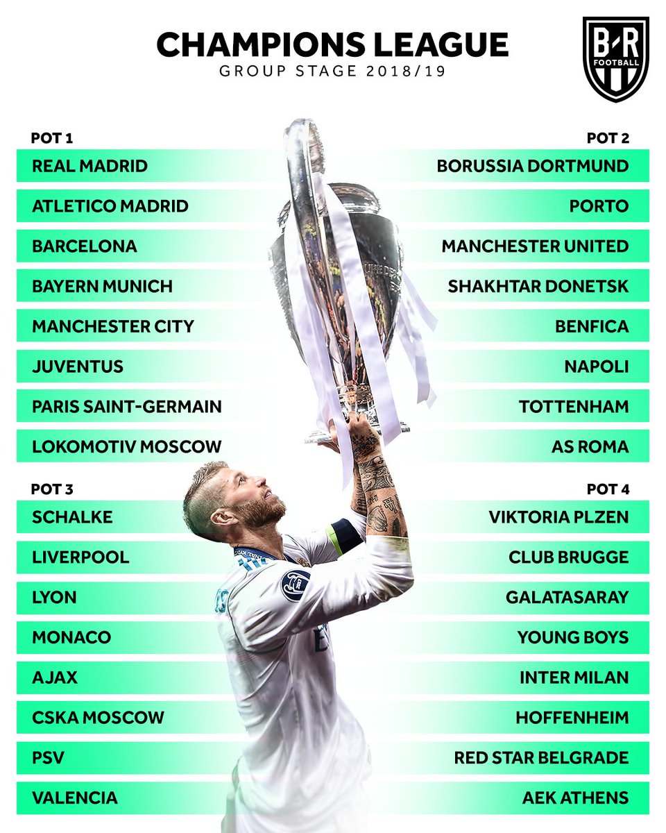 B/R on Twitter: "The 2018/19 Champions League is https://t.co/p0eWbeKj4z" /