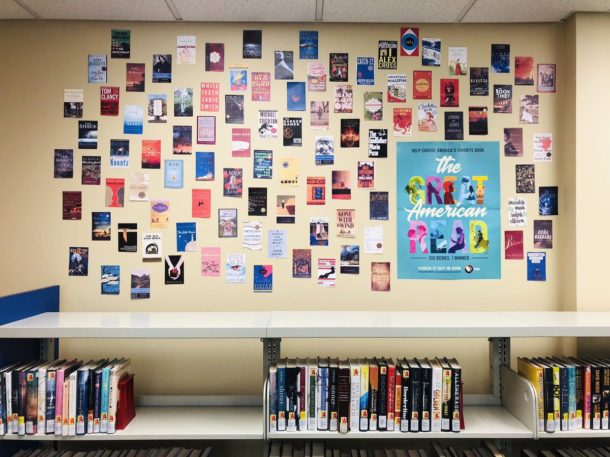 crafton_library's tweet image. 100 books. 1 winner. Which one would you choose? #GreatReadPBS
