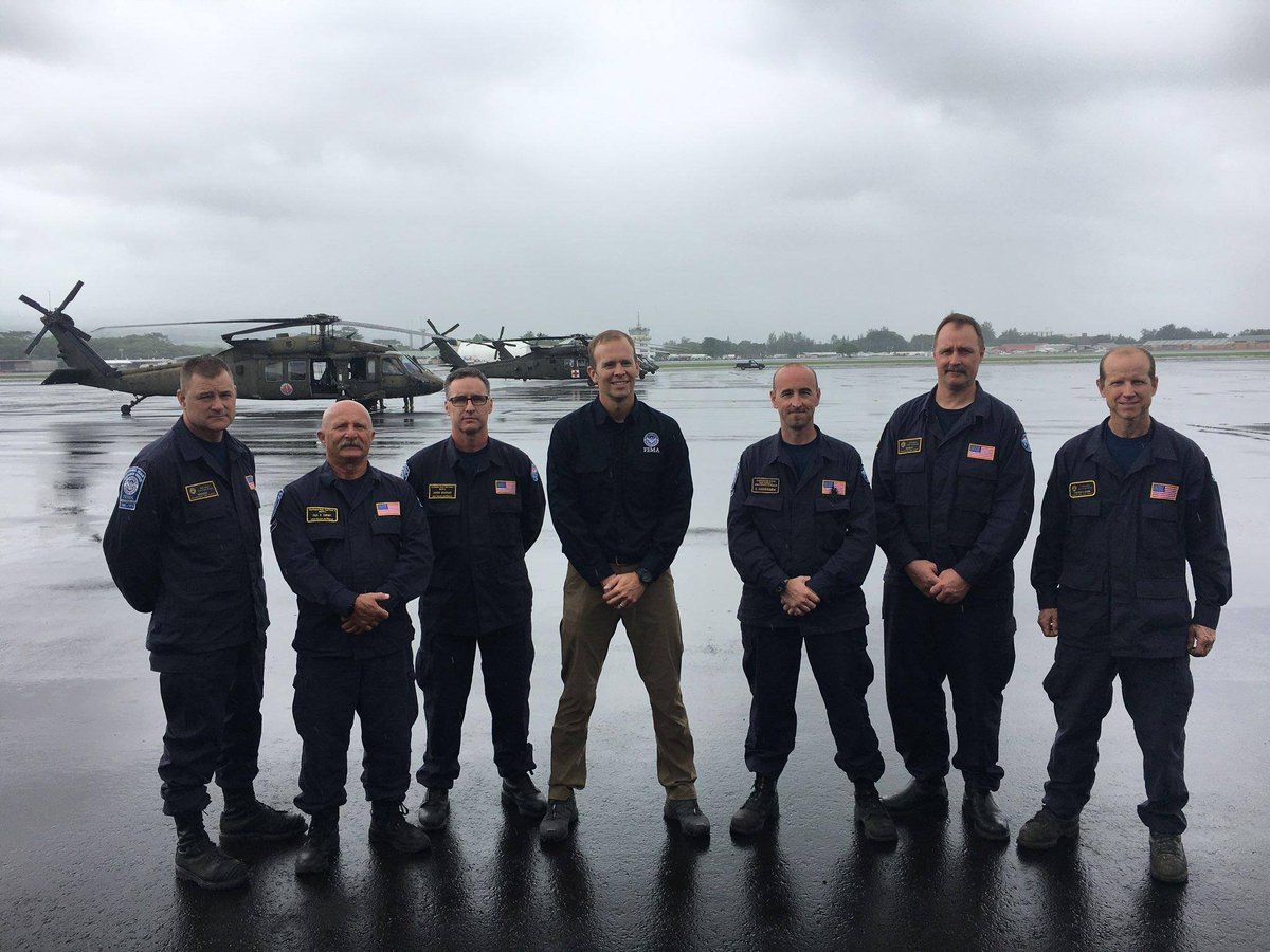 Six of our task force members had the opportunity today to meet the Administrator of the Federal Emergency Management Agency (FEMA) Brock Long. <a href="/PierceCo/">Pierce County, Wash.</a> <a href="/FEMA_USAR_NEWS/">FEMA</a> <a href="/FEMARegion10/">FEMA Region 10</a>
