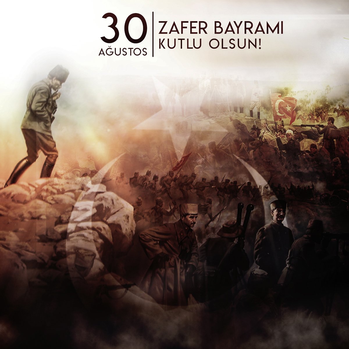 #30Ağustos Zafer Bayramımız Kutlu Olsun.