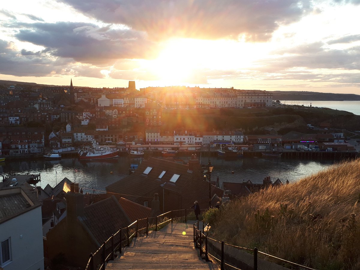 Whitby by sunset #lovewhitby