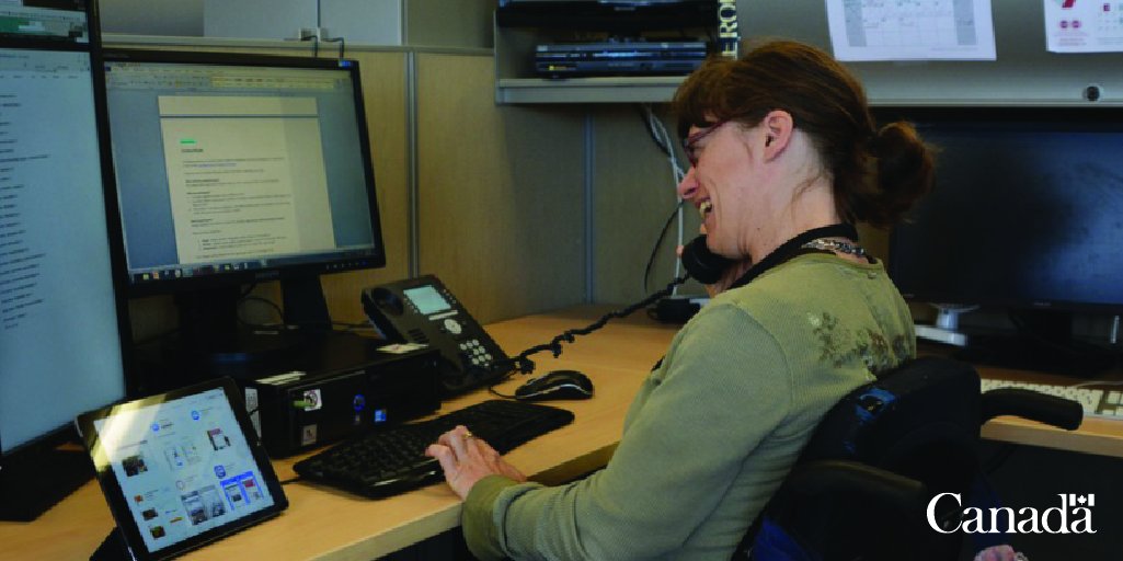 AccessibleGC's tweet image. #DYK the Government of Canada committed to hiring at least 5,000 people with disabilities over the next five years? ow.ly/QoGM30lBOJG