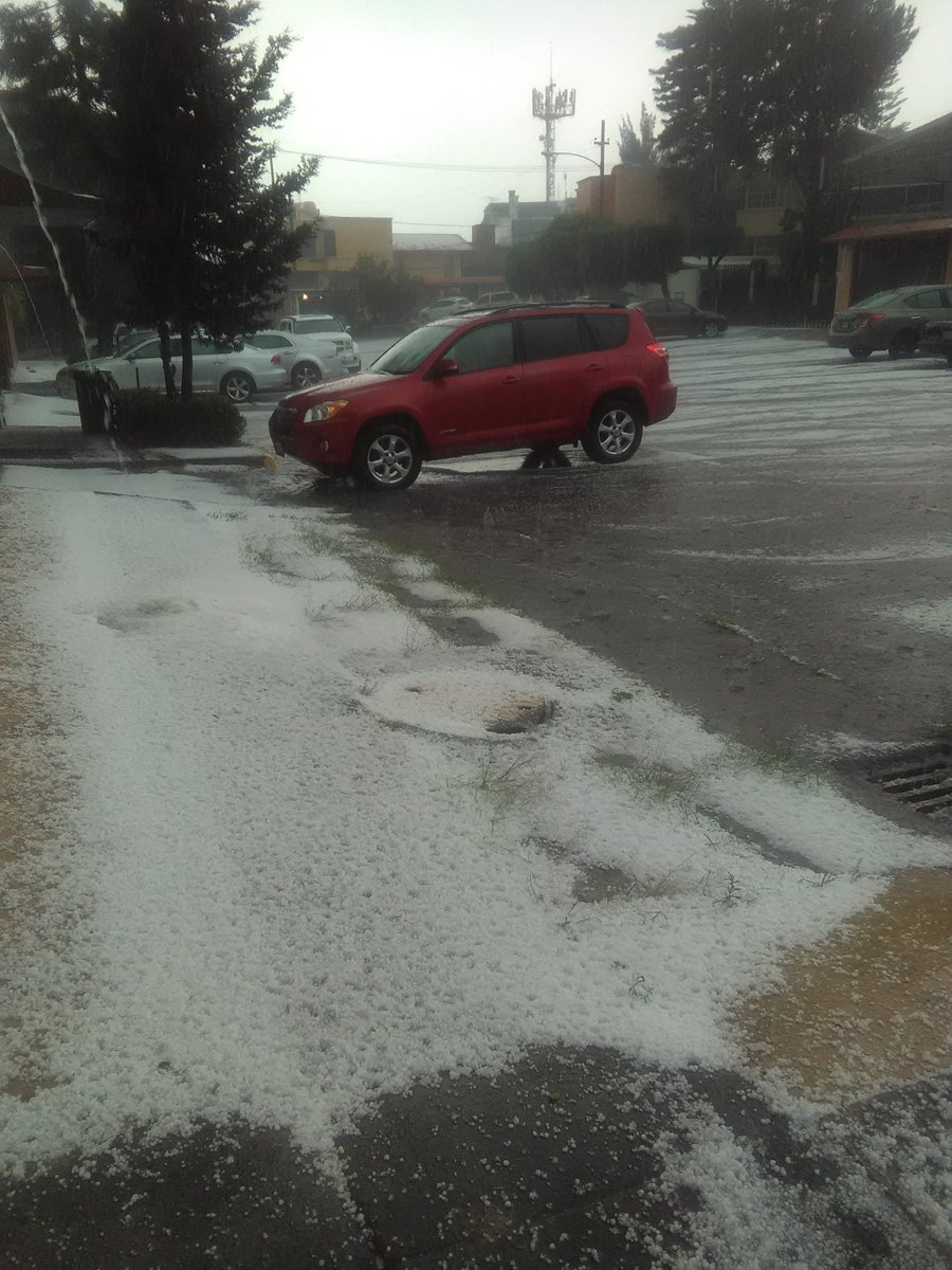 #Granizada en #AquíSatélite