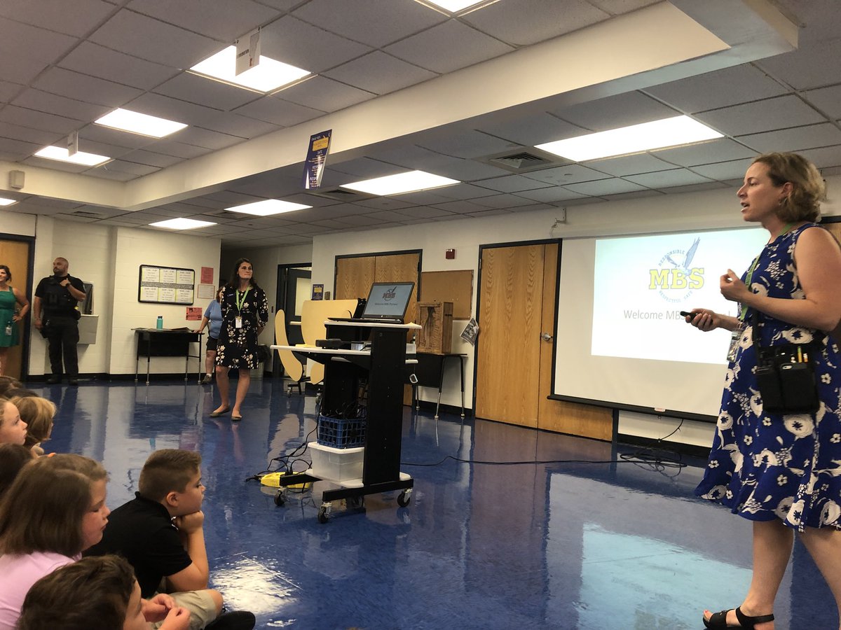 MarlowMathVT's tweet photo. We had a great first day! Some of the  highlights were the Osprey assembly, math games, Music and the quiet signal game! Already excited for tomorrow! #firstdayofthirdgrade https://t.co/i7Bl0Q8e5v