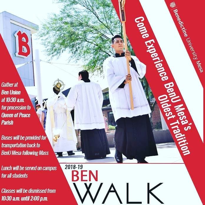 Join us today to celebrate BenU Mesa's oldest tradition!