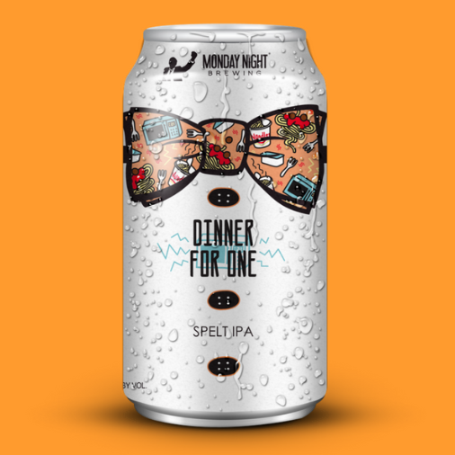 MondayNight's tweet photo. Dinner For One is our newest release from the Hop Hut, and it's coming Saturday! Be the first on your block to grab it. https://t.co/o4nDRckWhr https://t.co/UsQrTt6EPN