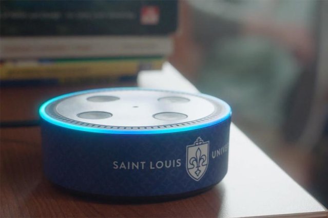 .<a href="/Frost_Sullivan/">Frost & Sullivan</a> states there is a lot of competition among higher-#education institutions to attract students, and use of #Alexa-powered devices appears to be a fine point of differentiation. Read more here bit.ly/2onVe1L