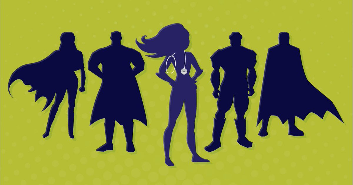 Small practice efforts soar under the leadership of an #HPVvax champion. Empower champions to assemble an #HPVvax super team to meet goals. Get specific tips & join the #HPVSuper6Hero Team: hpvroundtable.org/power/ #AHEChpv