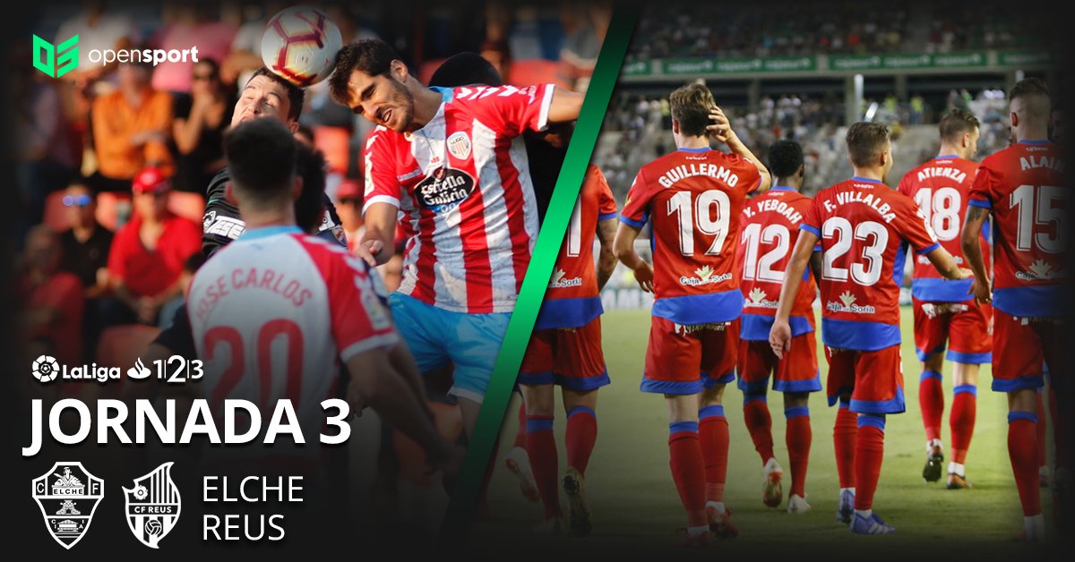opensport_'s tweet image. Este sábado 1 de septiembre viviremos en directo el partido ⚽ Elche C.F. - CF Reus en Opensport 
🖥️ opensport.es
🏟️ Estadio Martínez Valero
🕙 18:00
#ElcheReus #LaLiga123 #opensport
