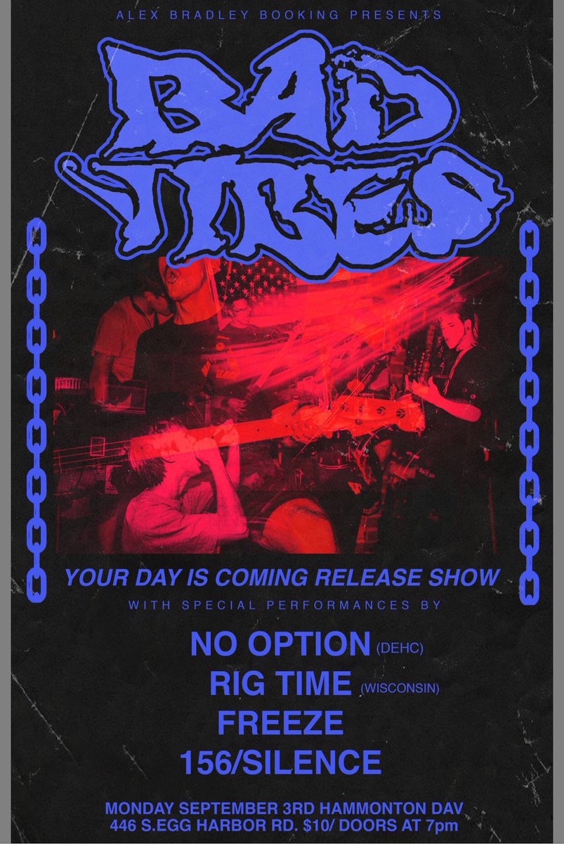 Badvibeshc's tweet photo. RELEASE SHOW MONDAY https://t.co/lovakHztyh