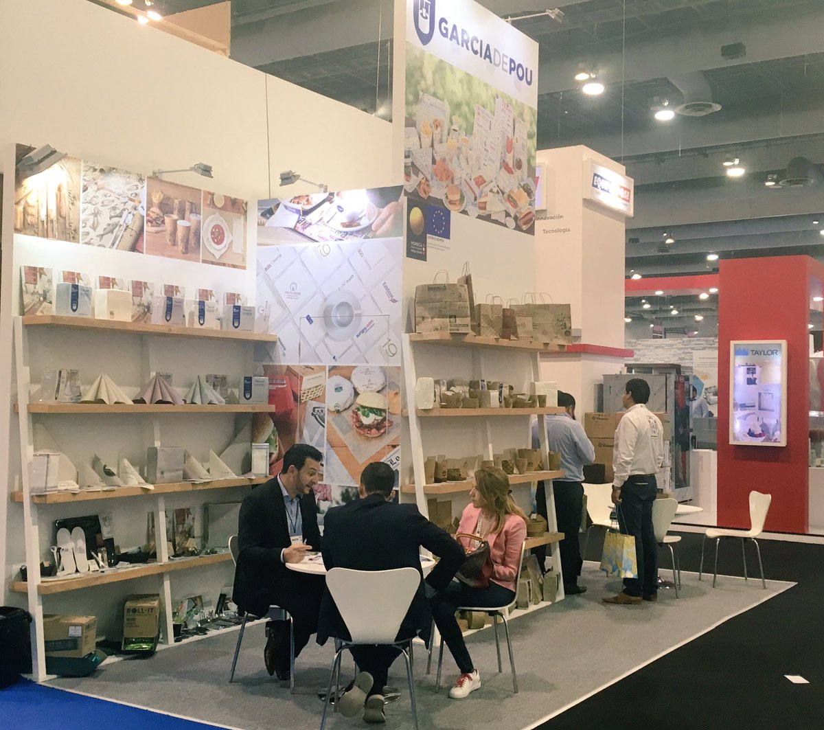 afehc's tweet image. HORECA FROM SPAIN en @ABASTUR México. @garciadepou en el Stand 333!