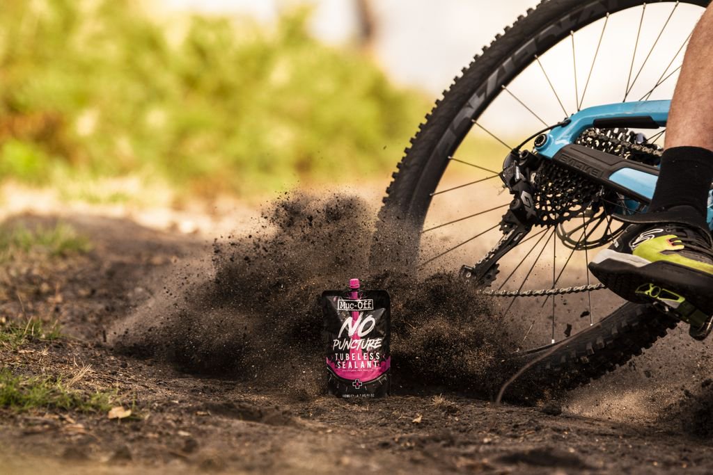 If you like roosting, but don't like punctures, you're a lot like us. Keep shredding to your hearts content with our No Puncture Hassle Tubeless Sealant. 
.
#MucOff #bike #bicycle #bikelife #biketips #bikes #bikestagram #bikesofinstagram #bikeinsta #riding #ride #fxxkpunctures