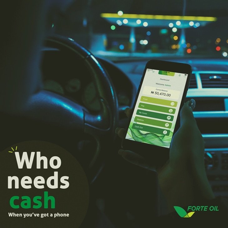 ardovaplc's tweet photo. Join the cashless movement, minimize cash transactions by downloading and using the FO App to make payment at Forte Oil service stations. #FOApp #ForteOil https://t.co/4ku85pOuPo